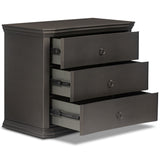 Talese Nightstand, Smooth Bronze by Four Hands