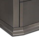 Talese Nightstand, Smooth Bronze by Four Hands