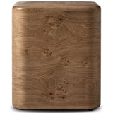 Talessi End Table, Wheat Medium Burl by Four Hands-Furniture - Accent Tables-High Fashion Home