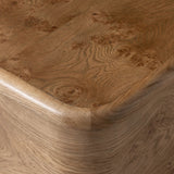 Talessi End Table, Wheat Medium Burl by Four Hands-Furniture - Accent Tables-High Fashion Home