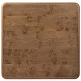 Talessi Square Coffee Table, Wheat Medium Burl by Four Hands-Furniture - Accent Tables-High Fashion Home