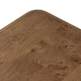 Talessi Square Coffee Table, Wheat Medium Burl by Four Hands-Furniture - Accent Tables-High Fashion Home
