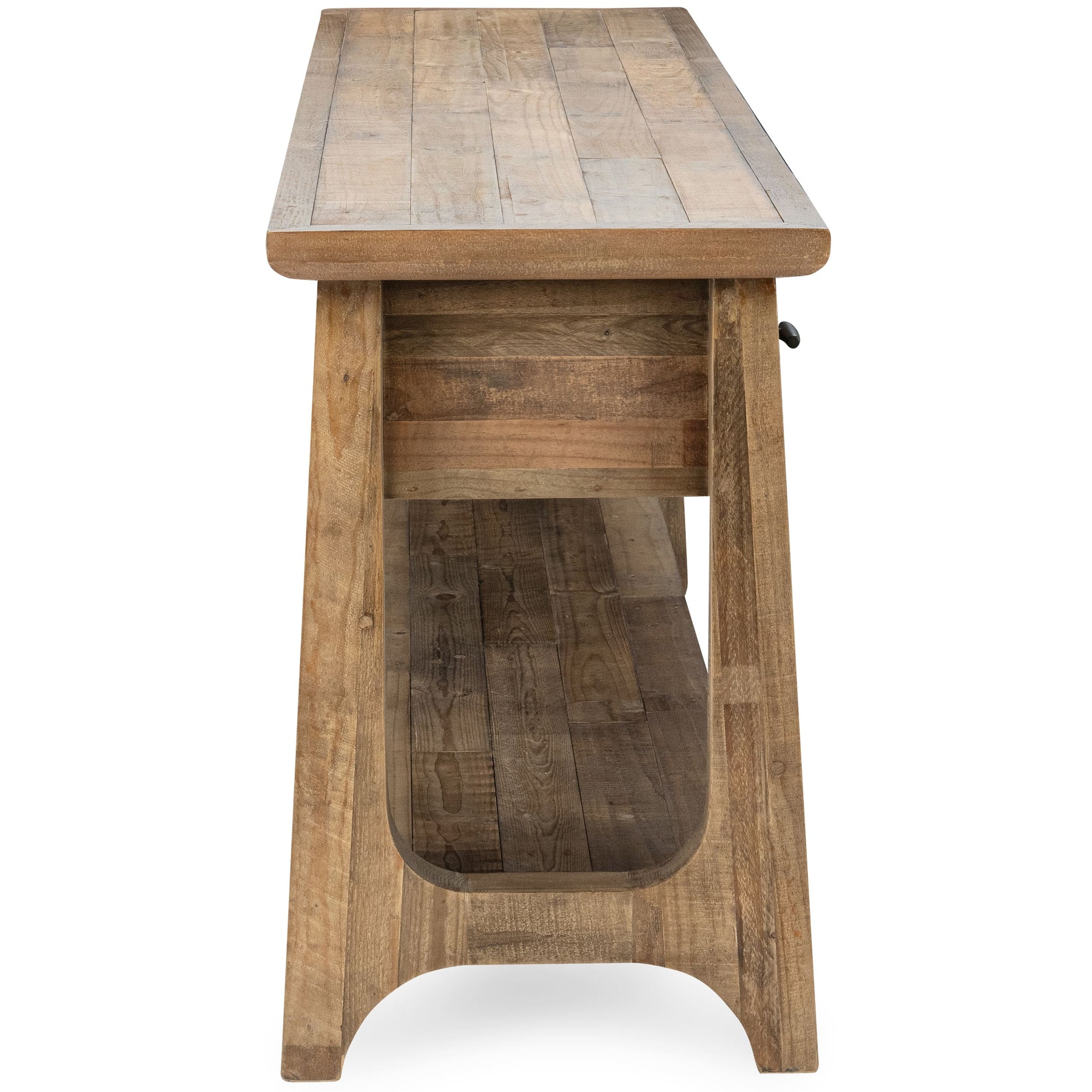 Talladega Rectangular Console Table, Natural – High Fashion Home