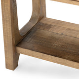 Talladega Rectangular Console Table, Natural