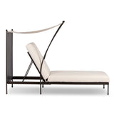 Tally Adjustable Outdoor Chaise, Bombay Flax by Four Hands-Furniture - Chair-High Fashion Home