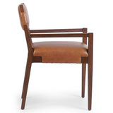 Tamari Leather Arm Chair, Sonoma Chestnut, Set of 2