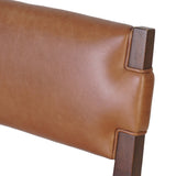 Tamari Leather Arm Chair, Sonoma Chestnut, Set of 2