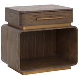 Taro Nightstand, Brown