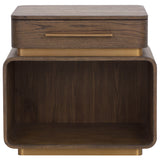 Taro Nightstand, Brown