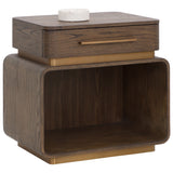 Taro Nightstand, Brown