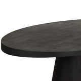 Tasmin Dining Table, Black-Furniture - Dining-High Fashion Home