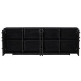 Tasmin Sideboard, Black-Furniture - Storage-High Fashion Home
