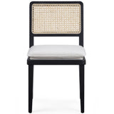 Tassina Upcycled Dining Chair, Cream-Furniture - Dining-High Fashion Home