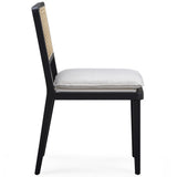 Tassina Upcycled Dining Chair, Cream-Furniture - Dining-High Fashion Home