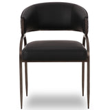 Tatum 2-Tone Dining Chair, Black, Set of 2-Furniture - Chairs-High Fashion Home