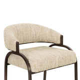 Tatum Counter Stool, Cream-Furniture - Dining-High Fashion Home