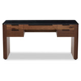 Tatum Desk, Walnut Natural by Four Hands-Furniture - Office-High Fashion Home