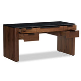 Tatum Desk, Walnut Natural by Four Hands-Furniture - Office-High Fashion Home