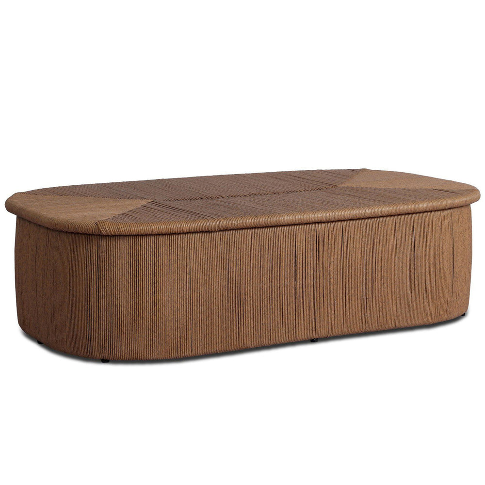 Taum Outdoor Coffee Table, Sand by Four Hands-Furniture - Outdoor-High Fashion Home