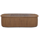 Taum Outdoor Coffee Table, Sand by Four Hands-Furniture - Outdoor-High Fashion Home