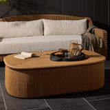 Taum Outdoor Coffee Table, Sand by Four Hands-Furniture - Outdoor-High Fashion Home