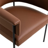 Taylor Dining Chair, Brown, Set of 2-Furniture - Dining-High Fashion Home