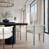 Taylor Dining Chair, Cream, Set of 2-Furniture - Dining-High Fashion Home