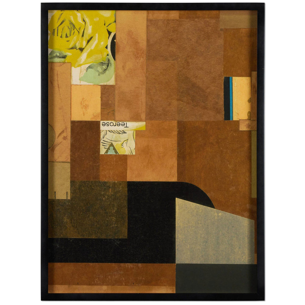 Tea Rose by Kurt Schwitters by Four Hands-Accessories Artwork-High Fashion Home