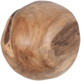 Teak Root Orb, Natural, Set of 2-Accessories-High Fashion Home