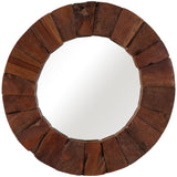 Teakwood Framed Mirror, Natural