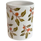 Tempest Citrus Outdoor Table, Orange Citrus