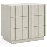 Tempo 3 Drawer Nightstand, Larza-Furniture - Bedroom-High Fashion Home