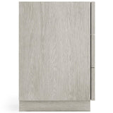 Tempo 3 Drawer Nightstand w/Metal Overlay, Larza-Furniture - Bedroom-High Fashion Home