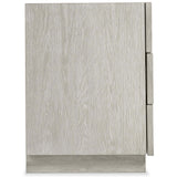 Tempo 3 Drawer Wide Nightstand w/Metal Overlay, Larza-Furniture - Bedroom-High Fashion Home