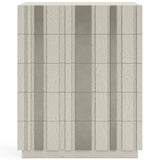 Tempo 5 Drawer Chest w/Metal Overlay, Larza-Furniture - Bedroom-High Fashion Home