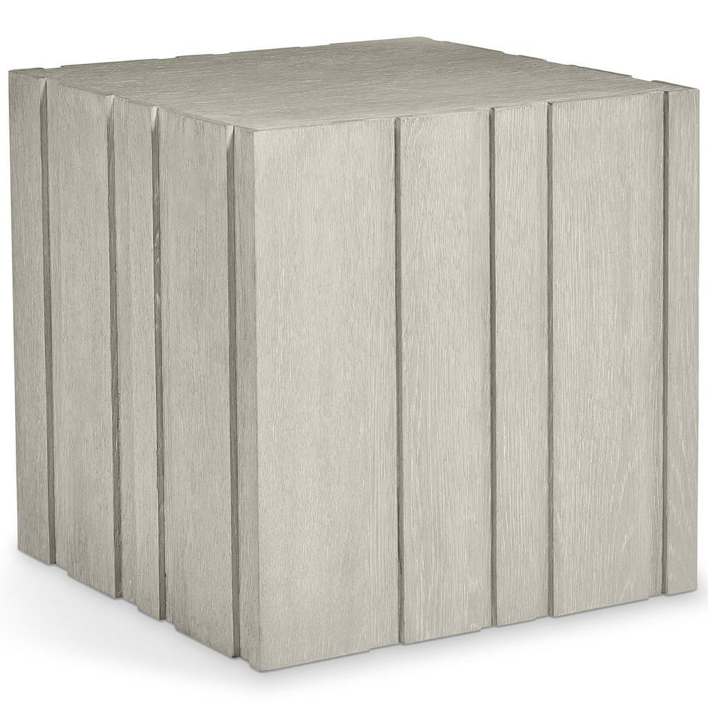 Tempo Block Side Table, Larza-Furniture - Accent Tables-High Fashion Home
