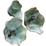 Teo Wood Wall Decor Set of 3, Blue-Accessories-High Fashion Home
