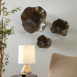 Teo Wood Wall Decor Set of 3, Mocha-Accessories-High Fashion Home