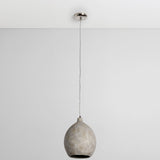 Teresa Round Pendant, Deep Grey-Lighting-High Fashion Home