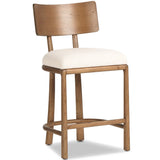Terrance Counter Stool, Thames Cream by Four Hands-Furniture - Chairs-High Fashion Home