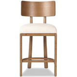 Terrance Counter Stool, Thames Cream by Four Hands-Furniture - Chairs-High Fashion Home