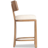 Terrance Counter Stool, Thames Cream by Four Hands-Furniture - Chairs-High Fashion Home