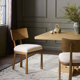 Terrance Dining Chair, Thames Cream, Set of 2 by Four Hands-Furniture - Dining-High Fashion Home