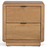 Textured Nightstand, Natural