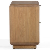 Textured Nightstand, Natural