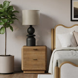 Textured Nightstand, Natural