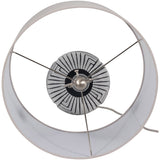 Textured Table Lamp, White-Lighting-High Fashion Home
