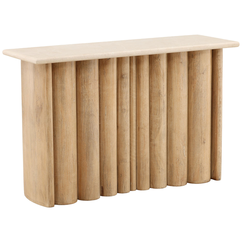 Thandi Console Table, Light Natural