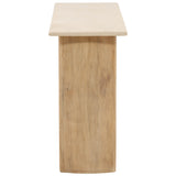 Thandi Console Table, Light Natural