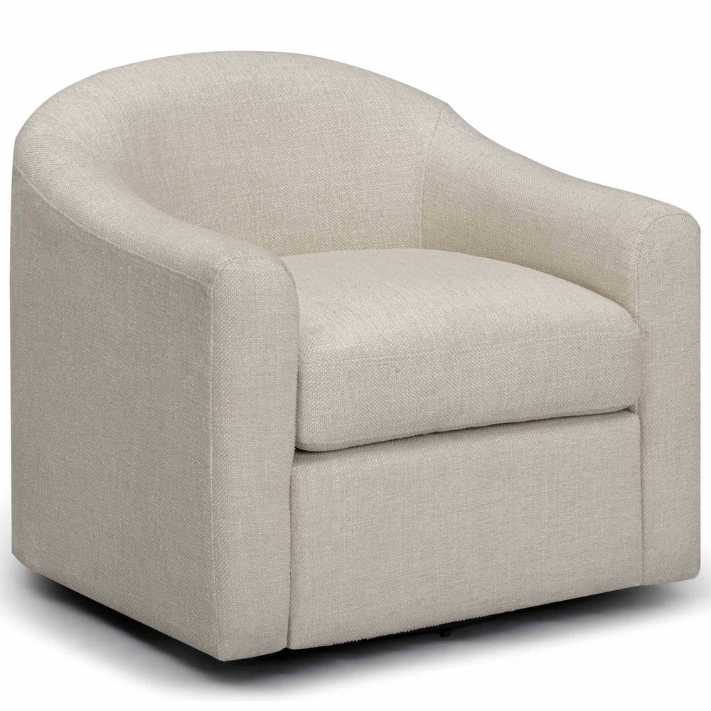 Thao Swivel Chair, Cream